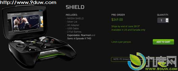 NVIDIA Tegra 4ϷƻSHIELDۼ349Ԫ