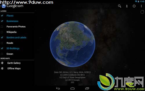 AndroidGoogle EarthӭStreet View־ģʽ֧