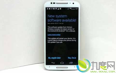 Verizon 4G LTEMoto X2014ʼAndroid 5.0ϵͳ