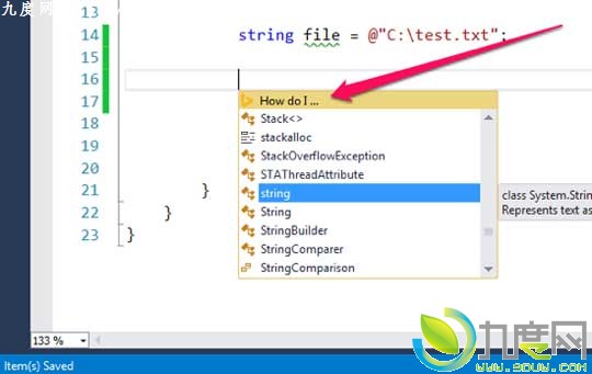 Visual Studio 2013“Bing Code Search”չ