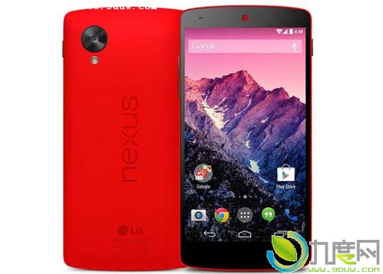 骚红色版Nexus 5开卖:16GB/32GB售价349美元/399美元