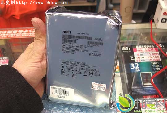 西数6TB HGST充氦硬盘“Ultrastar He6”开卖