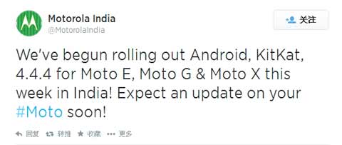 ĦΪӡMoto X/E/GAndroid 4.4.4