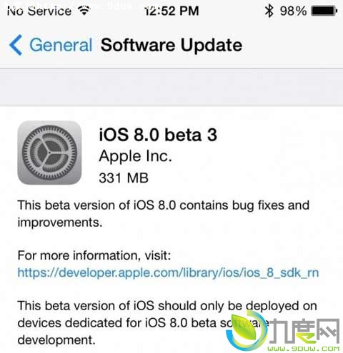 ƻiOS 8 Beta 3԰