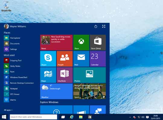 ٷأWindows 10ԤBuild 9926