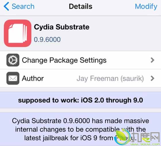 Cydia֧iOS 9кܶ