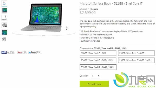 ΢“ռ”ʼǱSurface Bookڶ