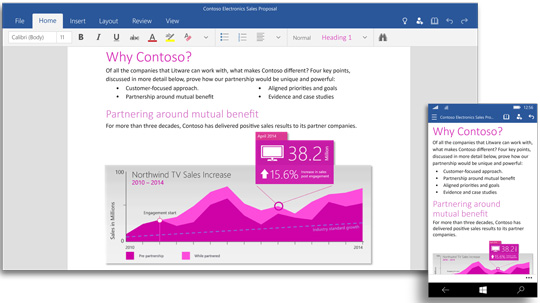 ΢Office for Windows 10Ԥ,WordExcelPowerPoint