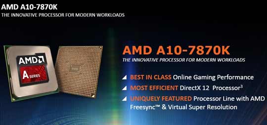 AMDȫ¸߶APUA10-7870K