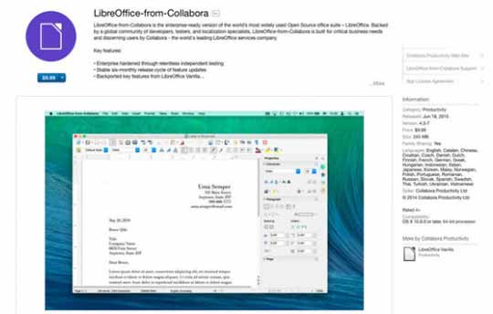 ѿԴ칫LibreOffice¼Macƽ̨