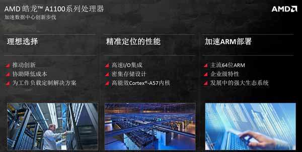 AMD首款ARM处理器Opteron A1100正式发布 挑战英特尔霸主地位
