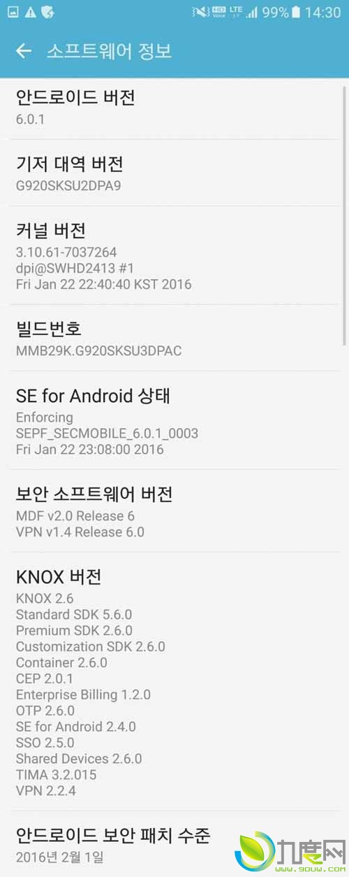 Galaxy S6Galaxy S6 EdgeʼAndroid 6.0.1