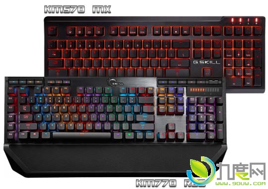 芝奇发布Ripjaws KM570 MX和KM770 RGB游戏机械键盘