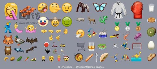 Unicode 9.0ٷ׼ʽ7500ַ72emoji