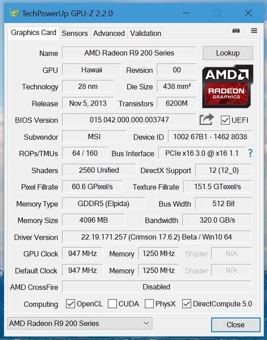 ԿʶGPU-Z V2.2.0汾漰ںذ