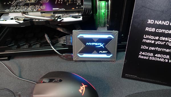 ʿٷȫϵHyperX Fury RGB̬Ӳ̣3D MLC