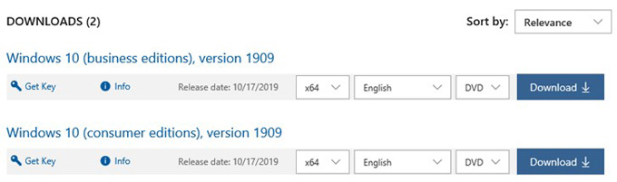 [MSDN]΢2019 Windows 10ʮһ°棨汾1909ٷISO