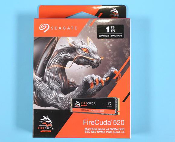 连续读取最高5GB/s！希捷首款PCIe 4.0 酷玩520 SSD发布 