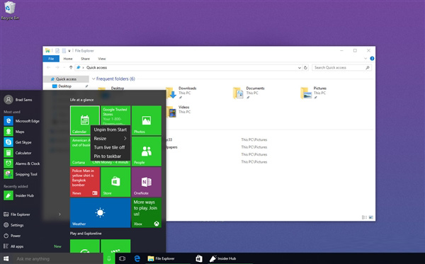 Windows 10 Build 10525