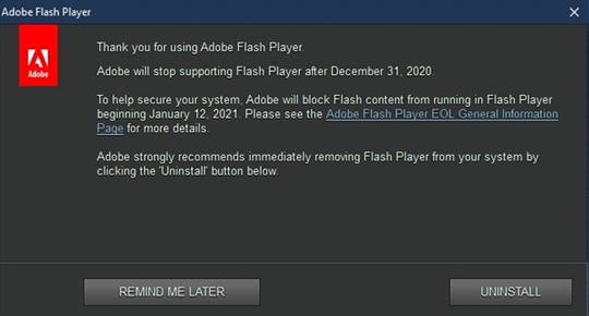 лĻWindows 10ԶɾAdobe Flash Player