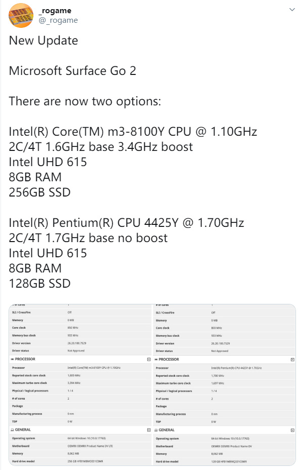 ΢Surface Goȫѡ5W͹Ŀm3-8100Y