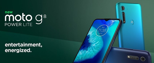 摩托全新手机G8 Power Lite发布：超大5000mAh电池
