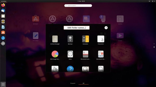 Linux滷GNOME 3.36.1ȶ淢޸APPļʾ