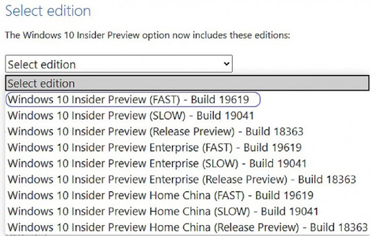 Windows 10 Build 19619ٷISOأ޸Bug