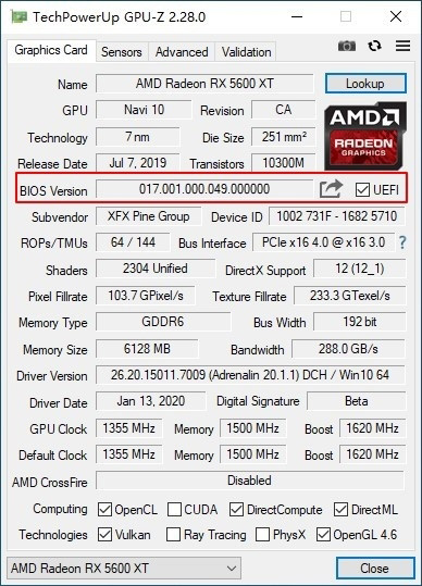 AMD5600XTԿµļѪBIOSԿ