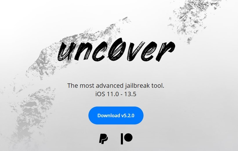 iOSԽunc0ver 5.2.0֧iOS 11.0~13.5.5 BetaԽ