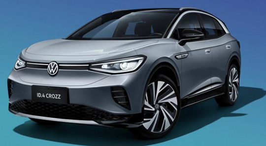 19.99万起！大众首款纯电SUV车型ID.4 CROZZ开售:NEDC续航550km