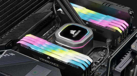 海盗船发布VENGEANCE RGB PRO  SL DDR4内存套装:可定制RGB灯效