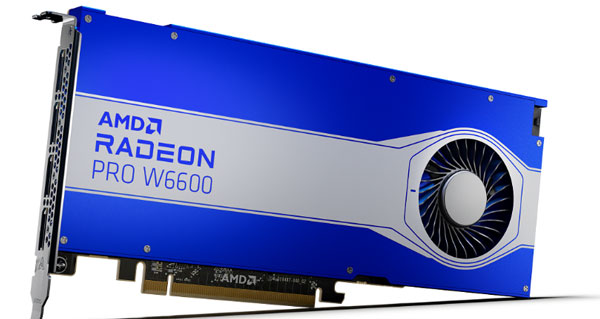 AMD7nm RDNA2רҵԿ65֧5K˫8KRadeon Pro W6800Radeon Pro W6600ƶRadeon Pro W6600M