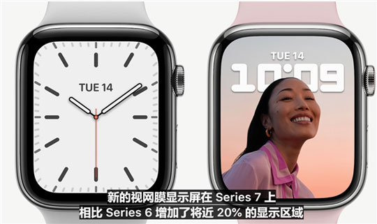 ƻApple Watch 7ϵֱ7׸Ļ֧IP6X