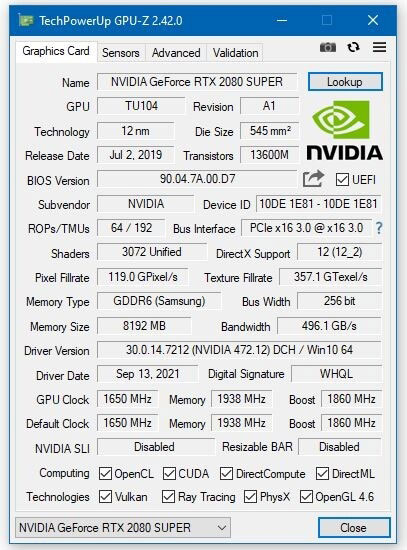 GPU-Z 2.42.0汾ʶRTX 30ϵԿ